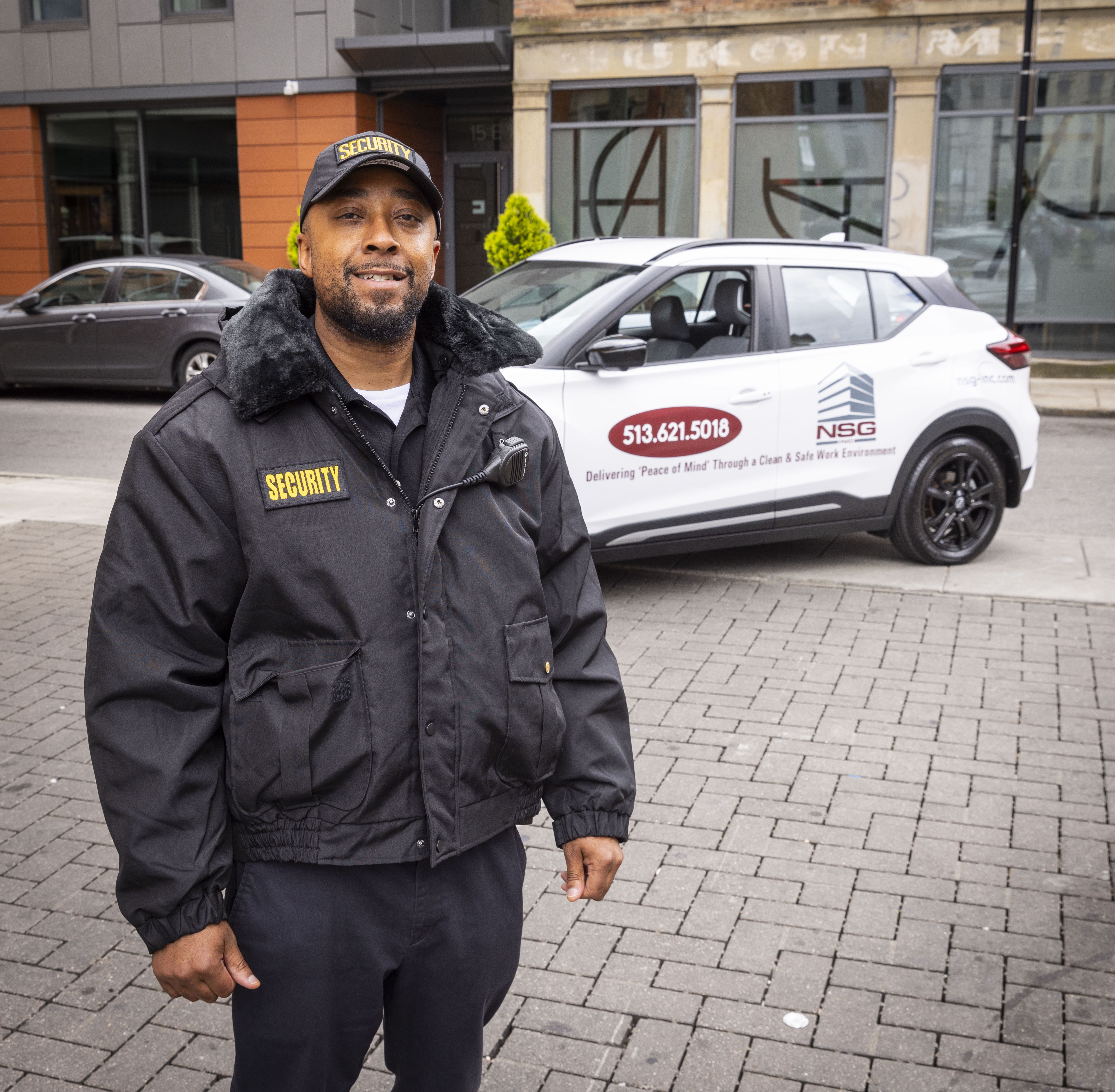 NSG security guard monitoring Florence Kentucky facility