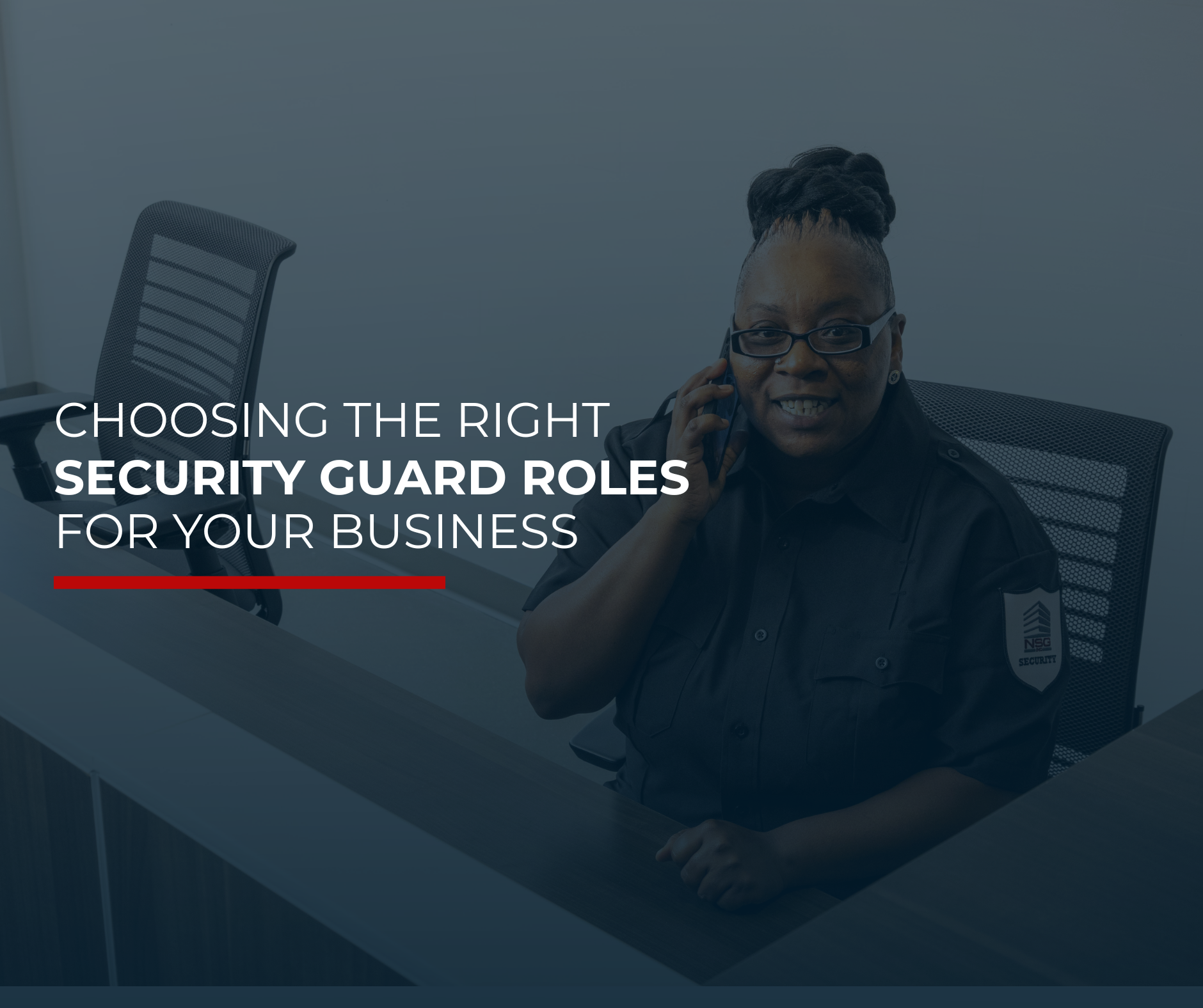 Choosing the right security guard roles for your business blog header image