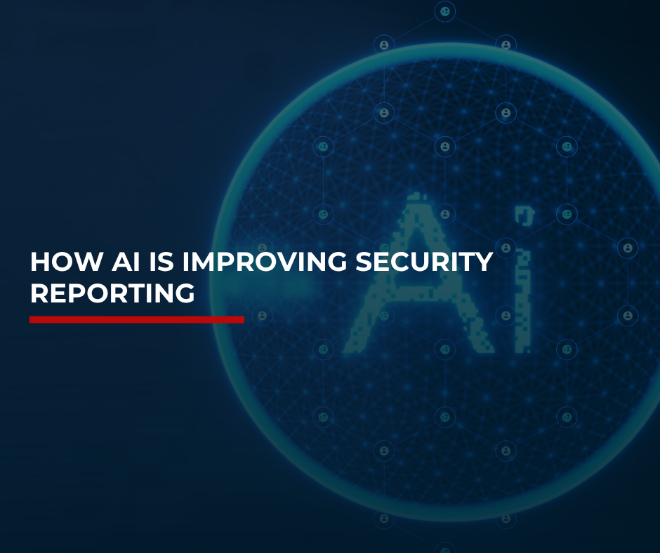 How AI is improving security reporting blog header image