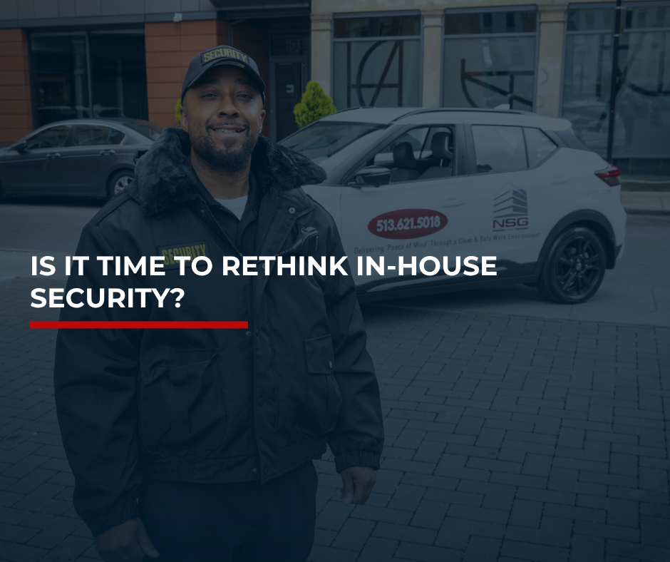 "Is it time to rethink in-house security?" Blog Header Image