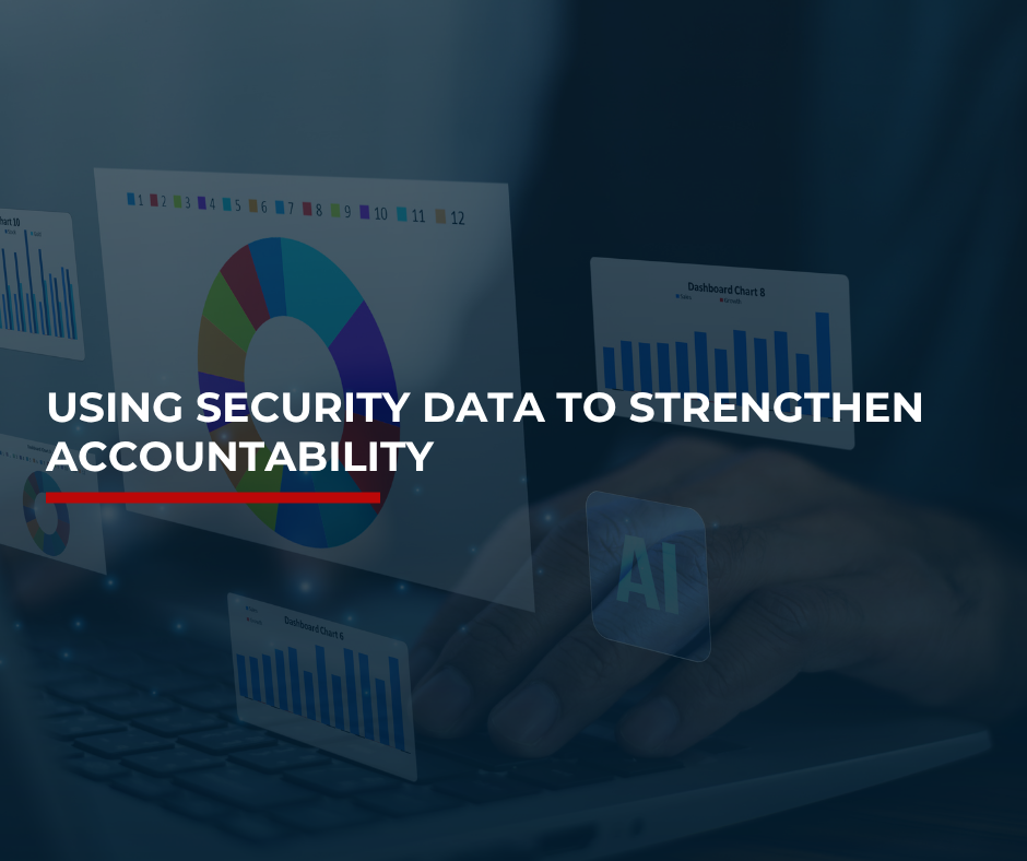 Using Security Data to Strengthen Accountability Blog Header Image
