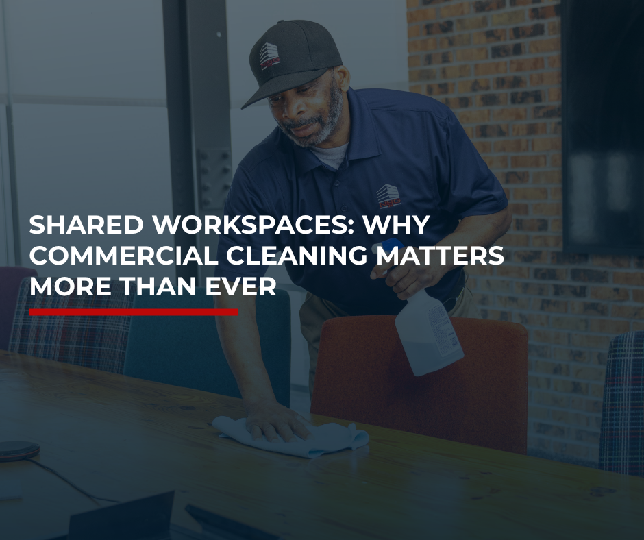 Shared Workspaces Commercial Cleaning Blog Header Image